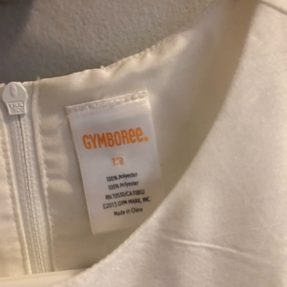 Gymboree Size 12 Sleeveless Tiered Dress with bow detail - NWT - Picture 4 of 6